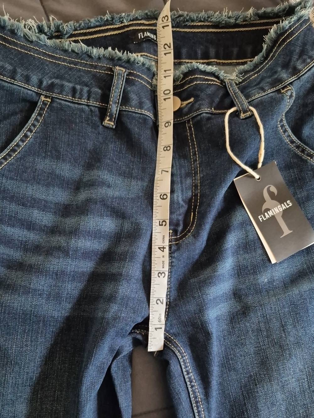 Flamingals Jeans Size M - Picture 7 of 10